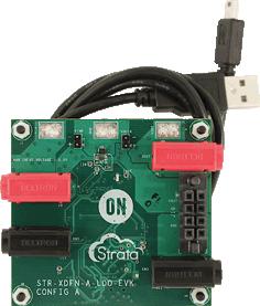 onsemi-STR-NCP110-EVK Power Management Development Boards and Kits NCP110AMX180TBG Linear Regulator 0.6V to 4V Output Evaluation Kit