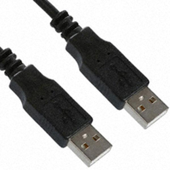 CnC Tech, LLC-102-1020-BL-00300 Cable Assembly USB Cable Assembly USB 3m USB Type A to USB Type A 4 to 4 POS M-M 24AWG/28AWG
