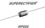 Vishay-RMPG06D-E3/53 Gleichrichter Diode Switching 200V 1A 2-Pin Case MPG06 Ammo