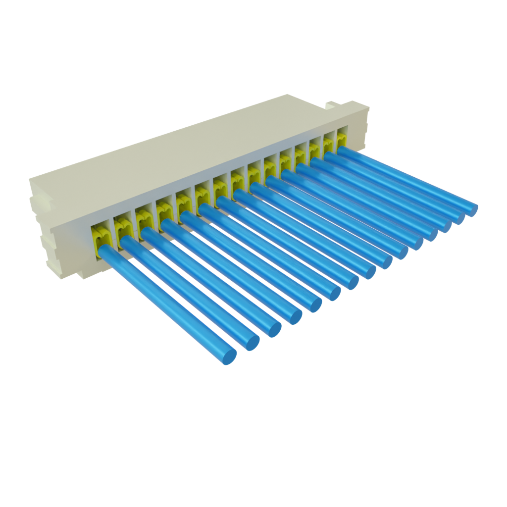 Samtec-S1SST-15-28-GF-03.00-S Andere Kabelbaugruppen Cable Assembly Discrete Wire 0.076m 28AWG Wire to Board 15 POS SKT Crimp Micro Mate™ Bag