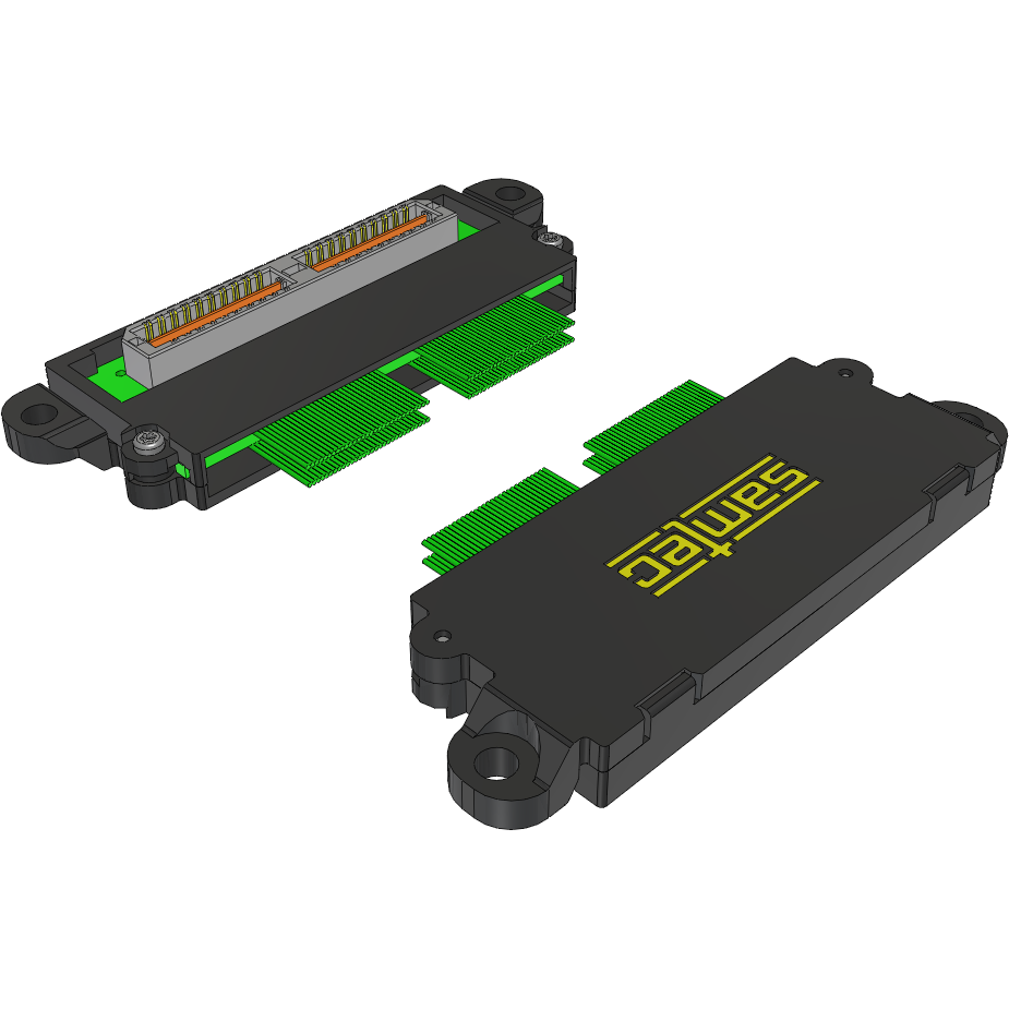 Samtec-HQDP-040-06.00-TTL-TBR-5-B Montaje de cables coaxial 0.50 mm Q Pairs Twinax Cable Assemblies