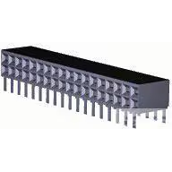TE Connectivity-535512-5 Steckverbinderleisten und Leiterplattenbuchsen Conn Socket Strip SKT 36 POS 2.54mm Solder RA Side Entry Thru-Hole Box