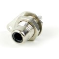 Switchcraft-3501FRX Connector Audio and Video Conn RCA F 2 POS Solder ST Panel Mount 2 Terminal 1 Port