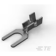 TE Connectivity-41343 Steckverbinderanschlüsse Spade Tongue Terminal 16-20AWG Brass 16.69mm Tin Reel/Strip