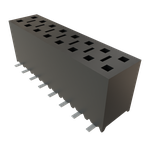Conn Socket Strip SKT 16 POS 2.54mm Solder ST Top Entry SMD Tube
