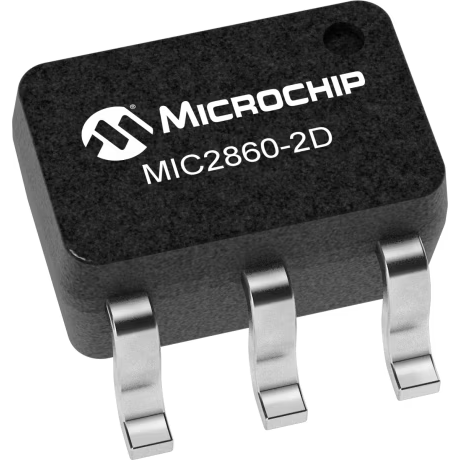 Microchip Technology-MIC2860-2DYC6-TR LED 驱动器 LED Driver 2 Segment 6-Pin SC-70 T/R
