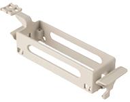 Molex-936050039 Accessoires de raccordement Connector Accessories DIN Rail Top Support Straight Gray GWconnect® Bag