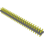 Conn Unshrouded Header HDR 50 POS 2mm Solder ST Top Entry Thru-Hole Bulk