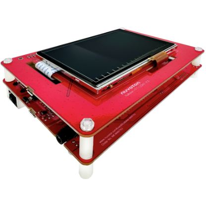 Nuvoton Technology-NK-HMIM467 Sistema integrato, schede e kit di sviluppo M467HJHAN/M467JJHAN/M467KJHAN/M467SJHAN Microcontroller Evaluation Board 64MB RAM 32MB SPI Flash Linux/Win