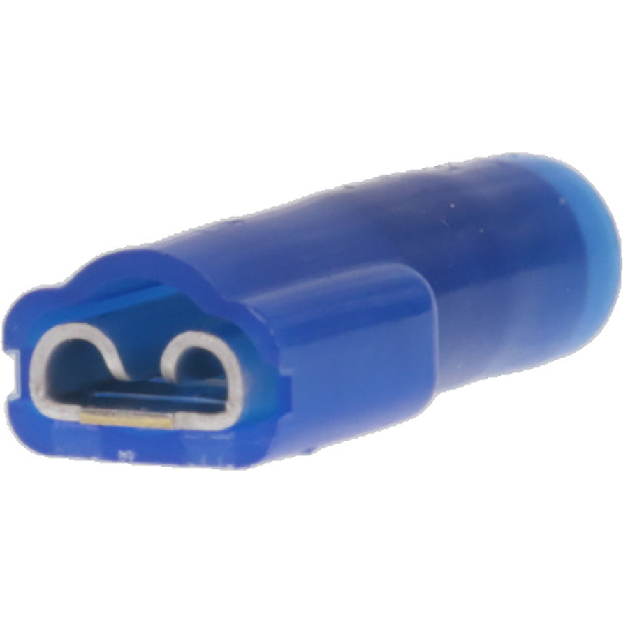 Molex-190020029 Steckverbinderanschlüsse Quick Disconnect Terminal 14-16AWG Brass Blue F 20.3mm Tin Avikrimp™ T/R