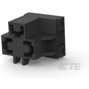 TE Connectivity-353752-2 Einzeladersteckverbinder, Gehäuse Conn Housing RCP 3 POS Crimp ST Cable Mount Black Bag
