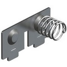 Keystone Electronics-5214 Batteriekontakte, Klemmen und Halter Battery Spring Contact 1 Cells AAA/AAAA/N/12V Size Steel