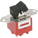 C&K-9221J37Z4QD22 Switch Rocker Switch Rocker ON ON DPDT Quick Connect Rocker 10A 250VAC 30VDC Bulk