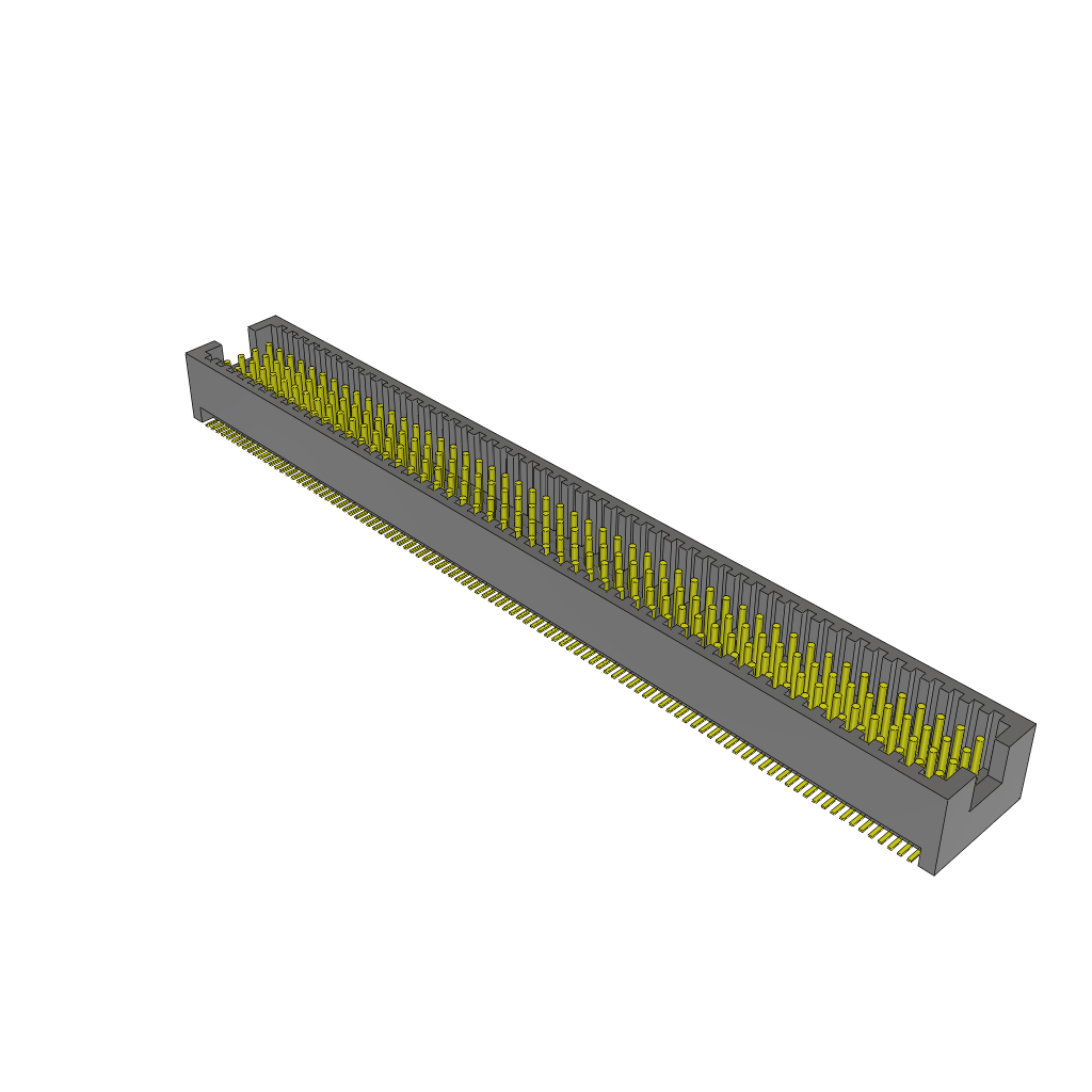 Samtec-MOLC-150-02-S-Q Steckverbinderleisten und Leiterplattenbuchsen Conn Shrouded Header (4 Sides) HDR 200 POS 1.27mm Solder ST SMD Tube