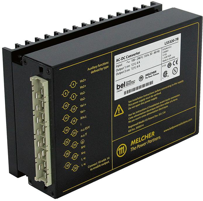 Bel Power Solutions-LS4601-9ERBG Alimentation électrique CA en CC 100 Watt AC to DC Power Supplies