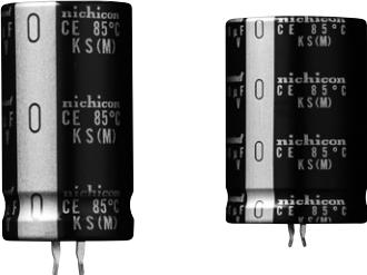 Nichicon-LKS1V472MESZ Kondensator, Aluminium Cap Aluminum Lytic 4700uF 35V 20% (22 X 30mm) Snap-In 10mm 2.1A 1000h 85°C Bulk