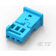 TE Connectivity-3-1718346-1 Einzeladersteckverbinder, Gehäuse Conn Housing RCP 3 POS 2.54mm Crimp ST Cable Mount Box