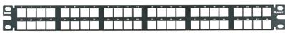 Panduit-NKPP48HDY Steckverbinderzubehör Connector Accessories Modular Patch Panel Angled Black