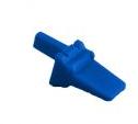 Bulgin Limited-WLMS04 Connector Accessories Connector Accessories Wedge Lock Straight Thermoplastic Blue