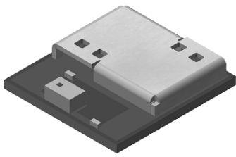 Panasonic-ENW-89829A3KF Bluetooth Bluetooth Class I/Class II 3.3V 2.178Mbps 28-Pin SMD Module T/R