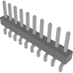 Conn Unshrouded Header HDR 10 POS 2mm Solder RA Side Entry SMD Tube