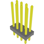 Conn Unshrouded Header HDR 8 POS 2mm Solder ST Top Entry Thru-Hole Bulk