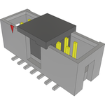 Conn Shrouded Header (4 Sides) HDR 14 POS 2.54mm Solder ST Top Entry SMD Tube