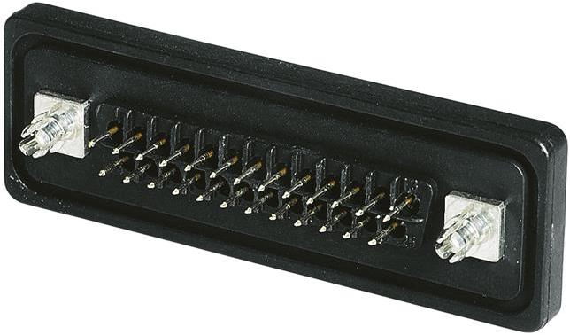 HARTING-09675156775 Raccordement D ultra-miniaturisé Conn D-Sub F 15 POS 1.37mm Solder ST Thru-Hole 15 Terminal 1 Port