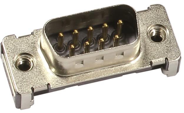 HARTING-09552696812741 Steckverbinder, D-Sub Conn D-Sub M 15 POS 1.37mm Solder ST SMD 15 Terminal 1 Port Reel