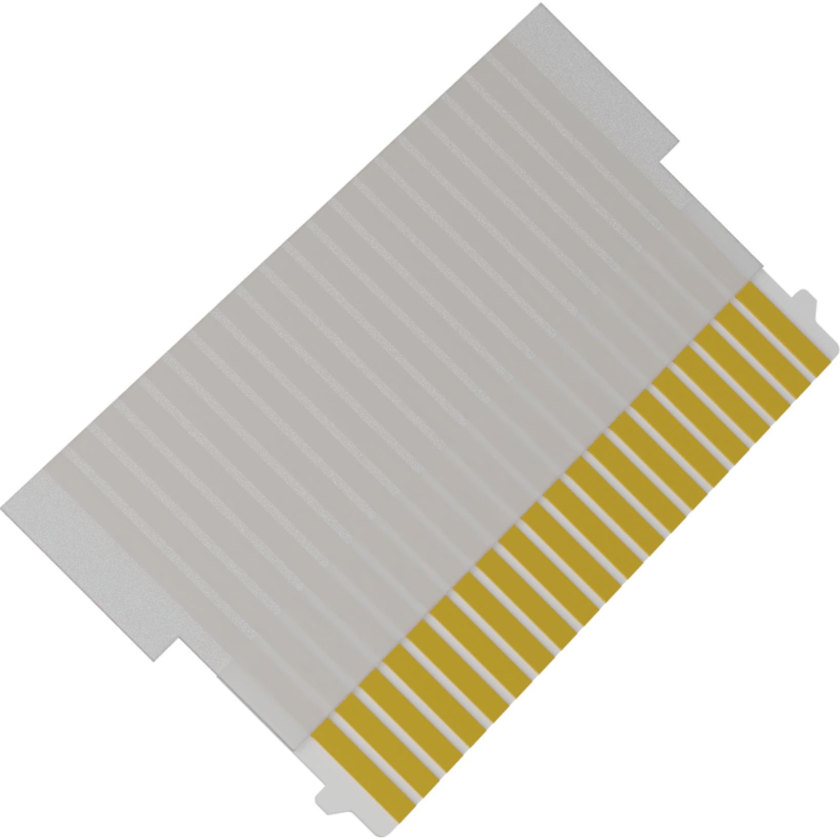 Molex-0150190359 Flachband Kabelbaugruppen Cable Assembly 0.076m 29AWG 1mm 20 to 20 POS FFC Jumper to FFC Jumper M-M Premo-Flex FFC Jumper Bag