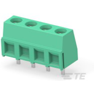 TE Connectivity-282836-2 Blocchi terminali connettore Conn Eurostyle Block M 2 POS 5mm Solder ST Thru-Hole 13.5A/Contact Box