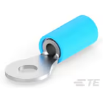 Ring Tongue Terminal 14-16AWG Copper Blue 21.819mm Tin Loose