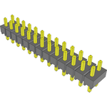 Conn Unshrouded Header HDR 26 POS 2.54mm Solder ST Top Entry Thru-Hole Bulk