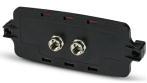 PHOENIX CONTACT-ECS-P-122X169-S-UV1-2M12 null Screw Locking Two M12 Faceplate Of The Ecs Family,Color Black (9005), Polycarbonate