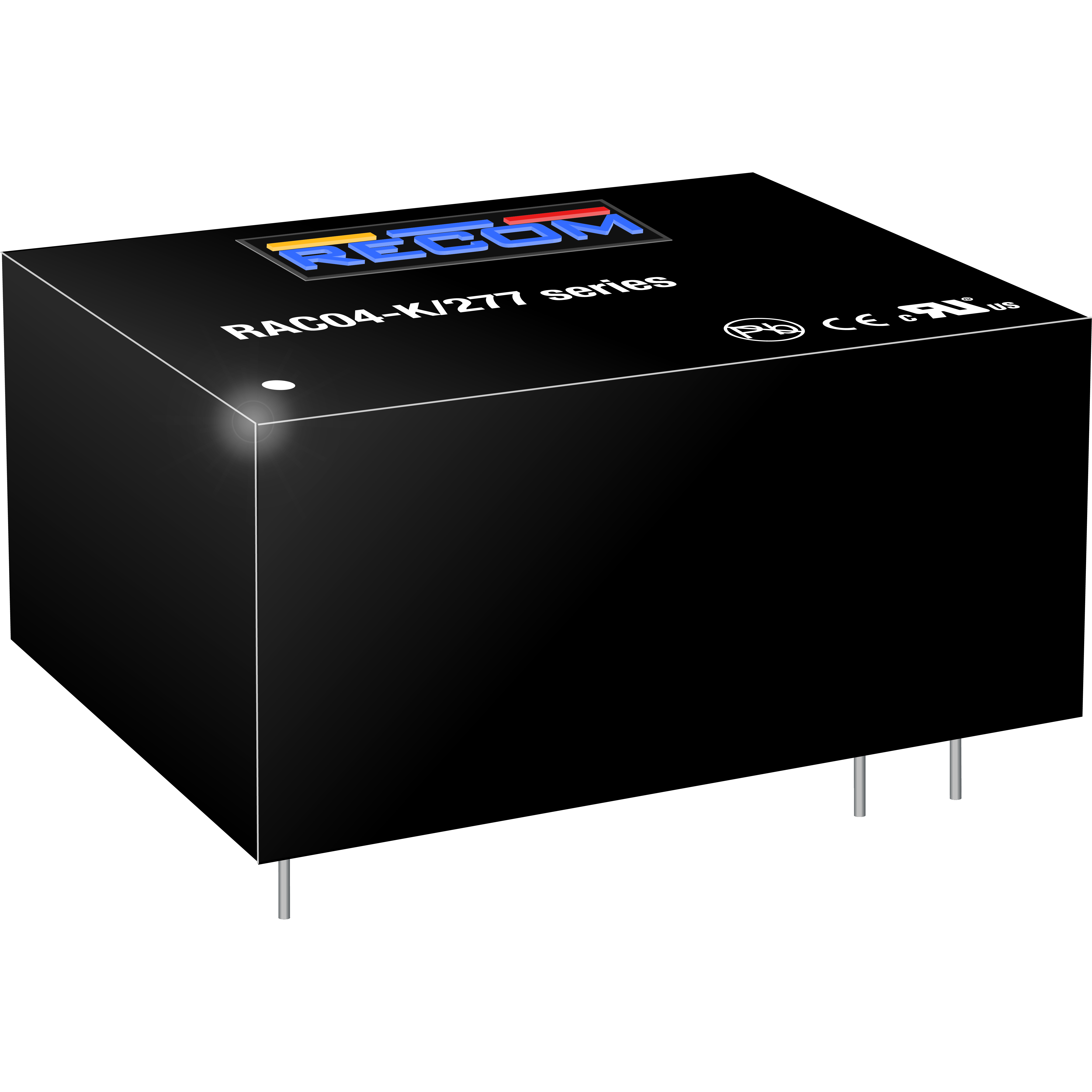 RECOM Power-RAC04-3.3SK/277 Alimentation électrique CA en CC AC/DC Power Supply Single-OUT 3.3V 1.2A 4W 6-Pin Tube