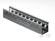 Deutsch Group-CTJ-3D-06 Steckverbinderzubehör Connector Accessories Rail Assembly Straight Aluminum Alloy Nickel