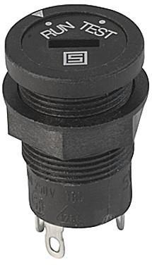 SCHURTER-0033.4503 Switch Selector Switch Selector N.O./N.C. SPDT 60° Slotted Spindle 6.3A 250VAC Solder Panel Mount