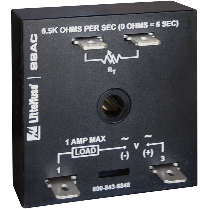 Littelfuse-TSU2000 Relé de retraso horario Time Delay Relay 24 to 240VDC 24 to 240VAC 1A (50.8x30.7x50.8)mm SMD