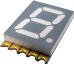 Vishay-VDMY10A1 LED-Anzeigen, segmentiert Display Segmented Module 1DIGIT 8LED Yellow CA 10-Pin SMD T/R