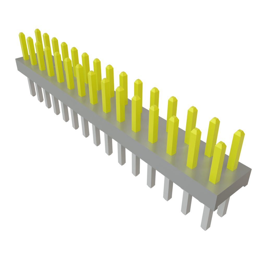 Samtec-TMM-115-01-L-D Steckverbinderleisten und Leiterplattenbuchsen Conn Unshrouded Header HDR 30 POS 2mm Solder ST Top Entry Thru-Hole Bulk