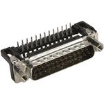 Conn D-Sub M 25 POS 1.38mm Solder RA Thru-Hole 25 Terminal 1 Port
