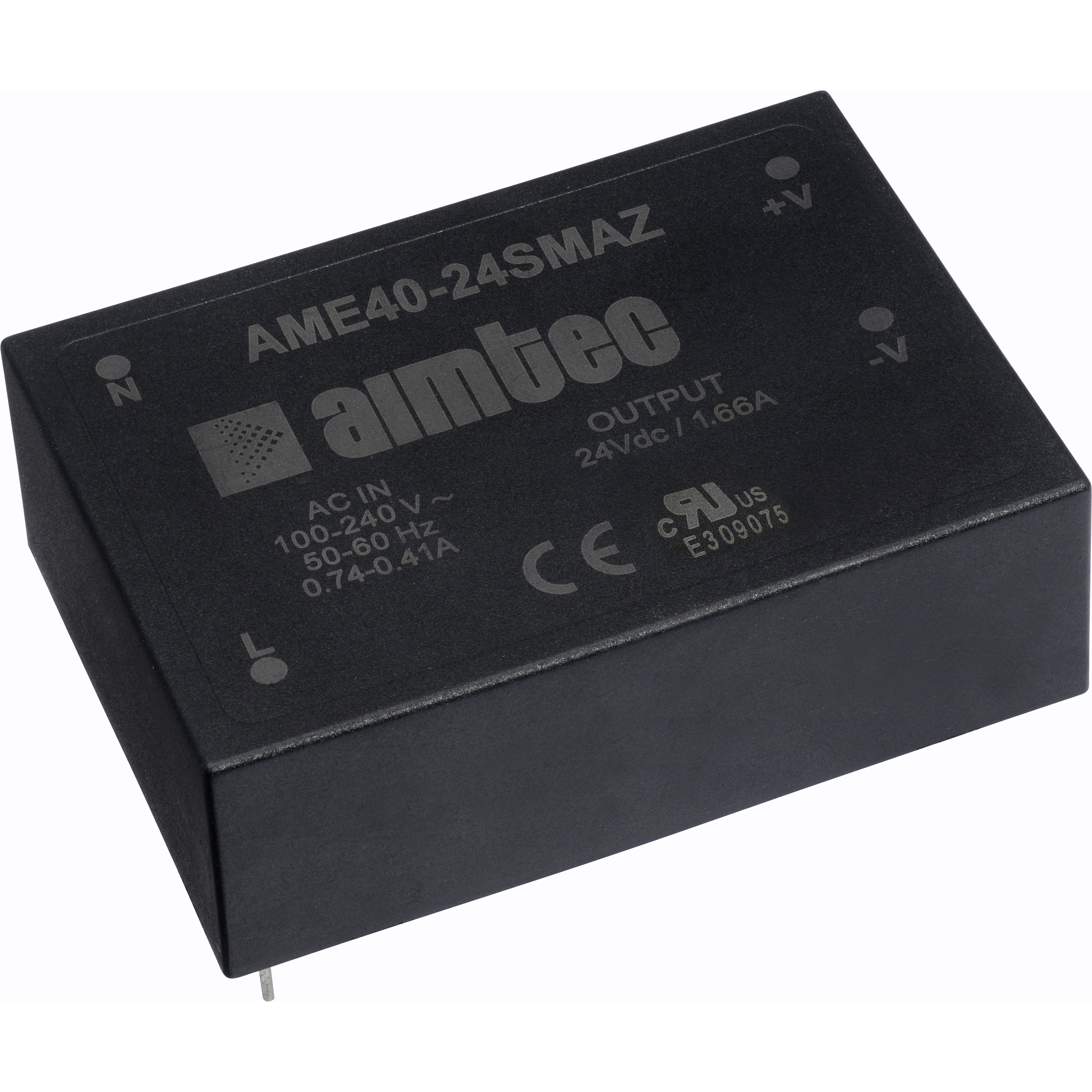 Aimtec-AME40-3.3SMAZ AC to DC Power Supplies AC/DC Power Supply Single-OUT 3.3V 8A 40W Medical 5-Pin