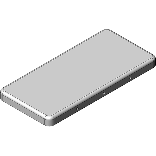 Masach Tech-MS405-10C null 41.1 x 19.5 x 2.8mm Two-piece Drawn-Seamless RF Shield/EMI Shield COVER (CRS)