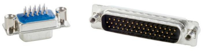 CONEC-242A18380X Conector D-subminiatura Conn D-Sub SKT 15 POS Solder ST Thru-Hole 15 Terminal 1 Port