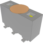 Conn Socket Strip SKT 3 POS 5.08mm Solder ST SMD T/R
