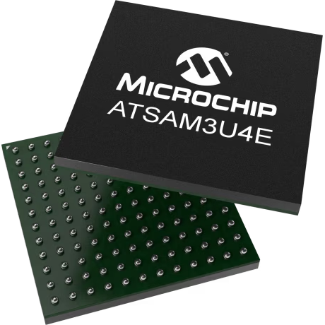 Microchip Technology-ATSAM3U4EA-CU Microcontrollers - MCUs MCU 32-bit ARM Cortex M3 RISC 256KB Flash 1.8V/2.5V/3.3V 144-Pin LFBGA Tray