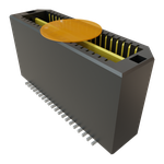 Conn High Speed Micro Plane HDR 40 POS 0.8mm Solder ST Top Entry SMD Tray