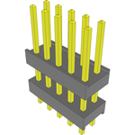 Conn Board Stacker HDR 10 POS 2.54mm Solder ST Top Entry Thru-Hole Bulk
