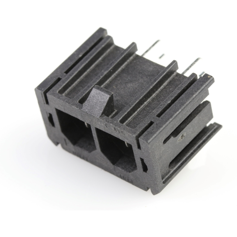 Molex-43160-1102 Connector Headers and PCB Receptacles Conn Wire to Board HDR 2 POS 7.5mm Solder RA Side Entry Thru-Hole Sabre Bag