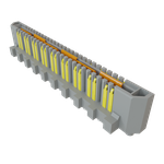 Conn High Speed Socket Strip SKT 36 POS 0.8mm Solder ST Top Entry SMD Q Rate® Tray
